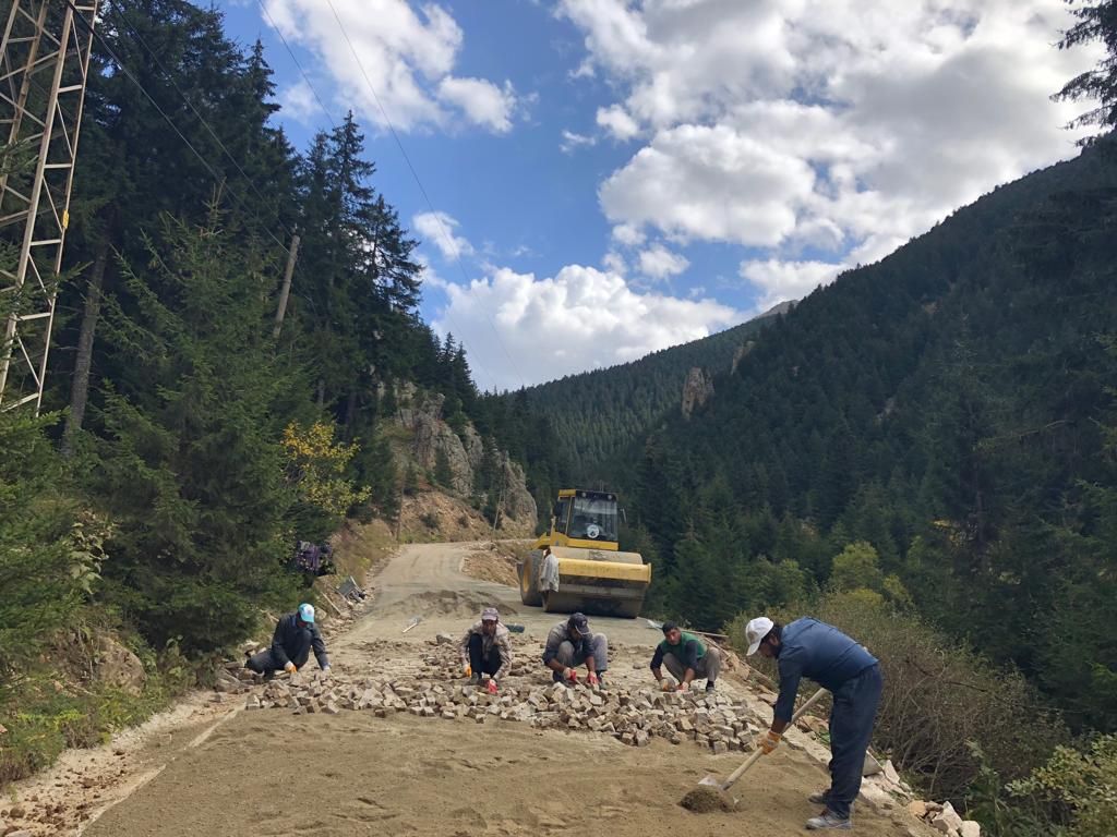 Arpaözü Mahallesi Küp taş Çalışmaları 