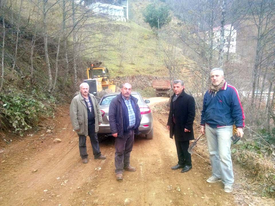 Başkan Tok yol Genişletme Çalışmalarını Yerinde...