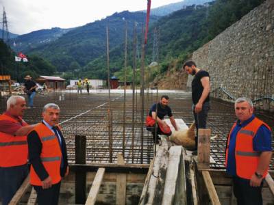 Çaykara Sanayi Sitesi Projesinin temelini attık.